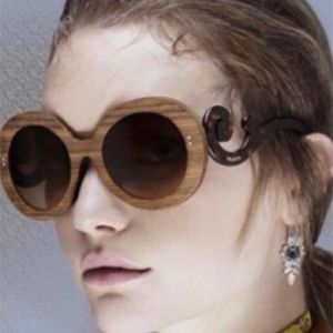 AUTHENTIC PRADA WOOD SUNGLASSES